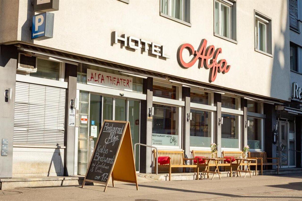 Hotel Alfa Birsfelden Bagian luar foto